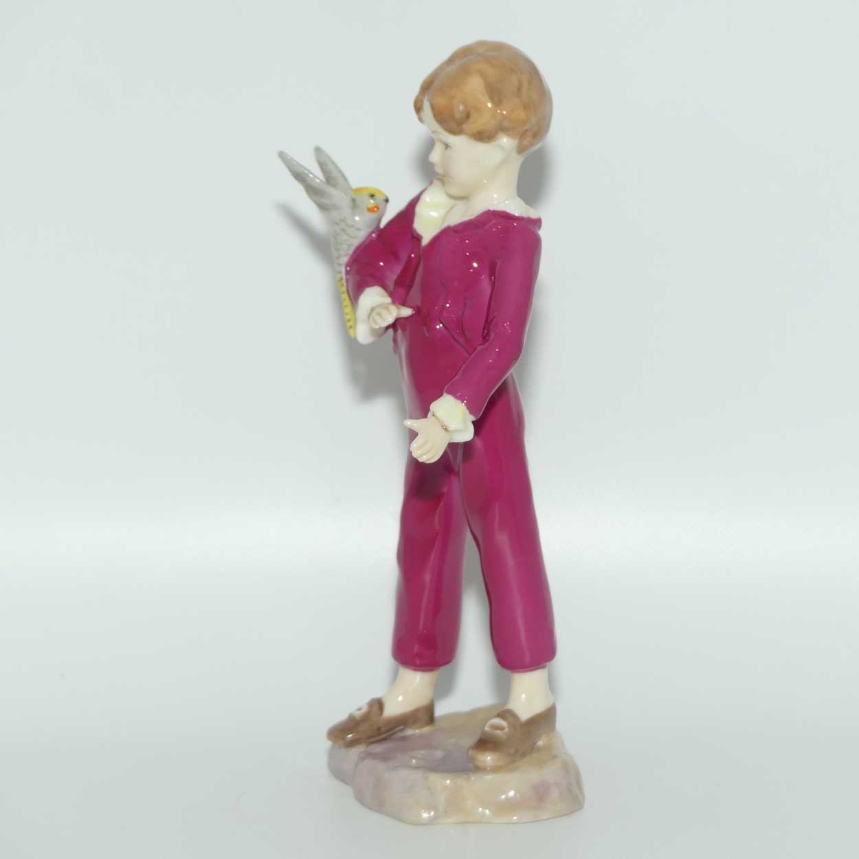RW3087 Royal Worcester Boy with Parakeet | Colour 6
