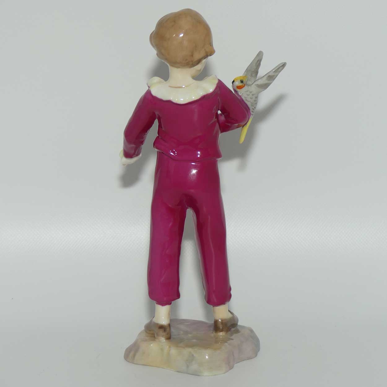 RW3087 Royal Worcester Boy with Parakeet | Colour 6