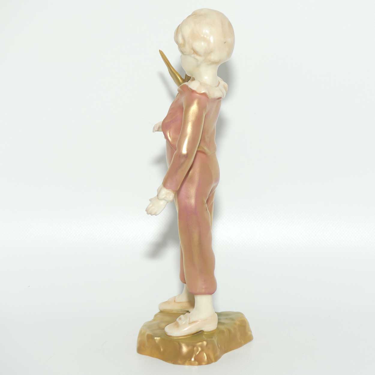 RW3087 Royal Worcester Boy with Parakeet | Colour 7 Variation