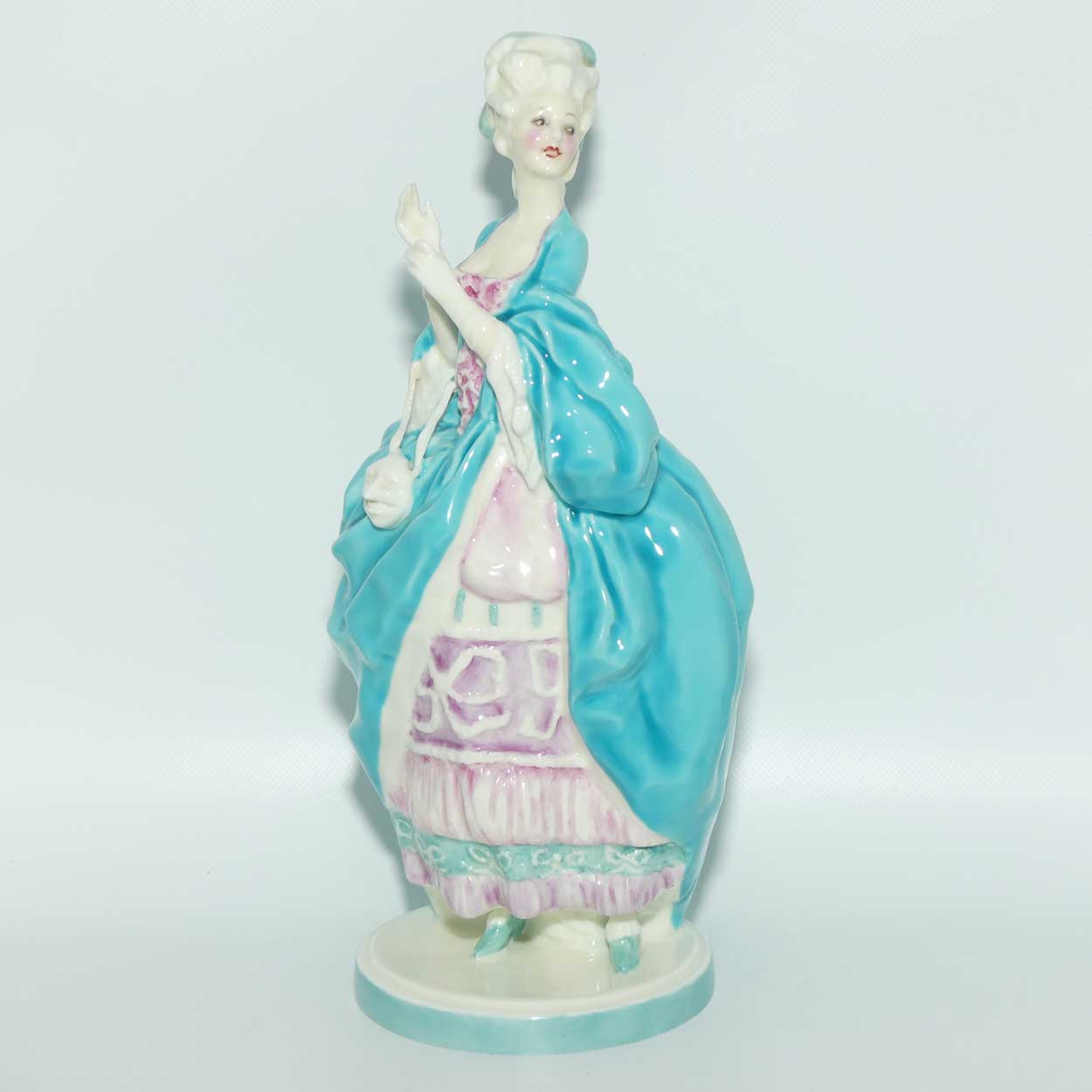 RW3111 Royal Worcester Bal Masque figure