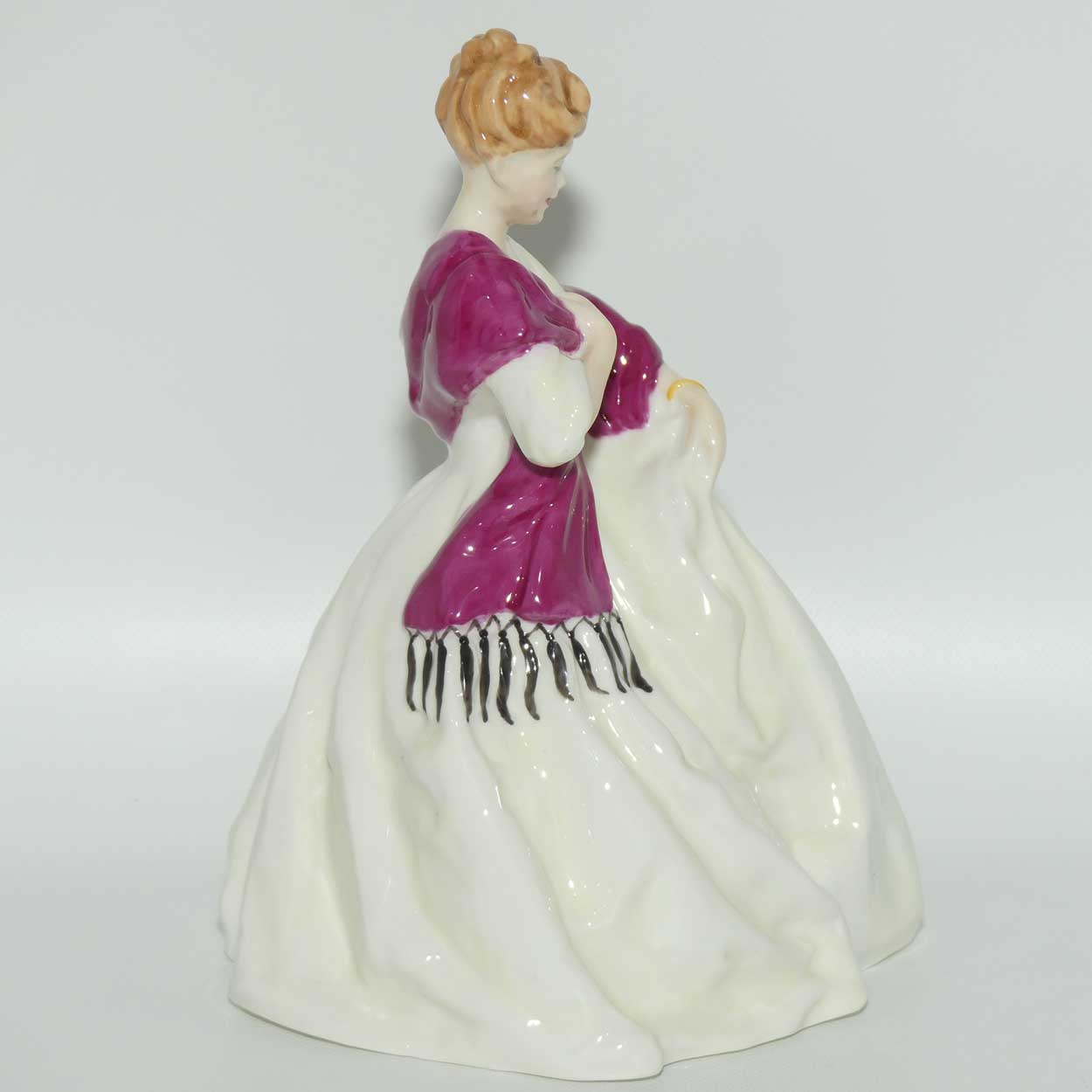 RW3629 Royal Worcester First Dance figure | Burgundy