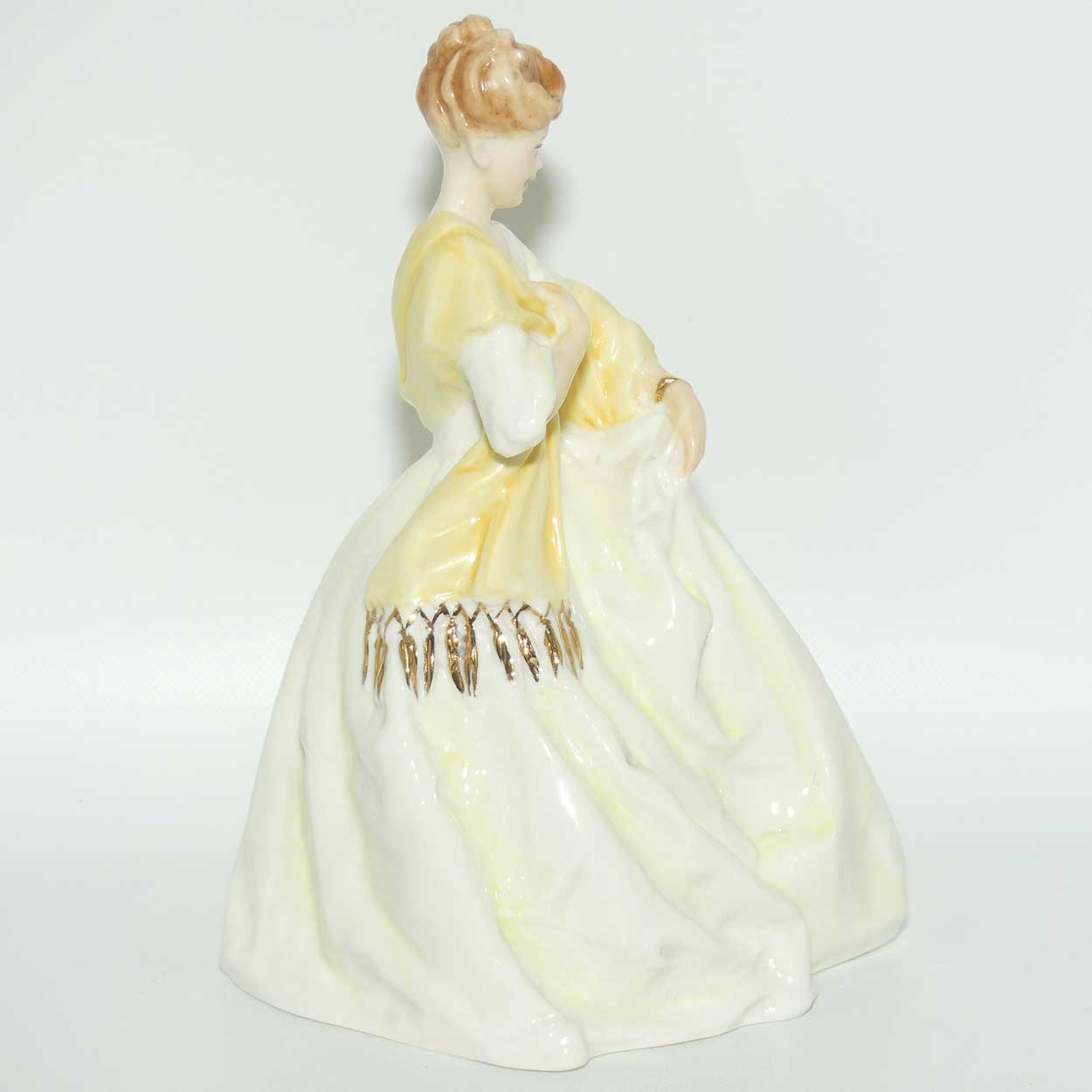RW3629 Royal Worcester First Dance figure | Yellow