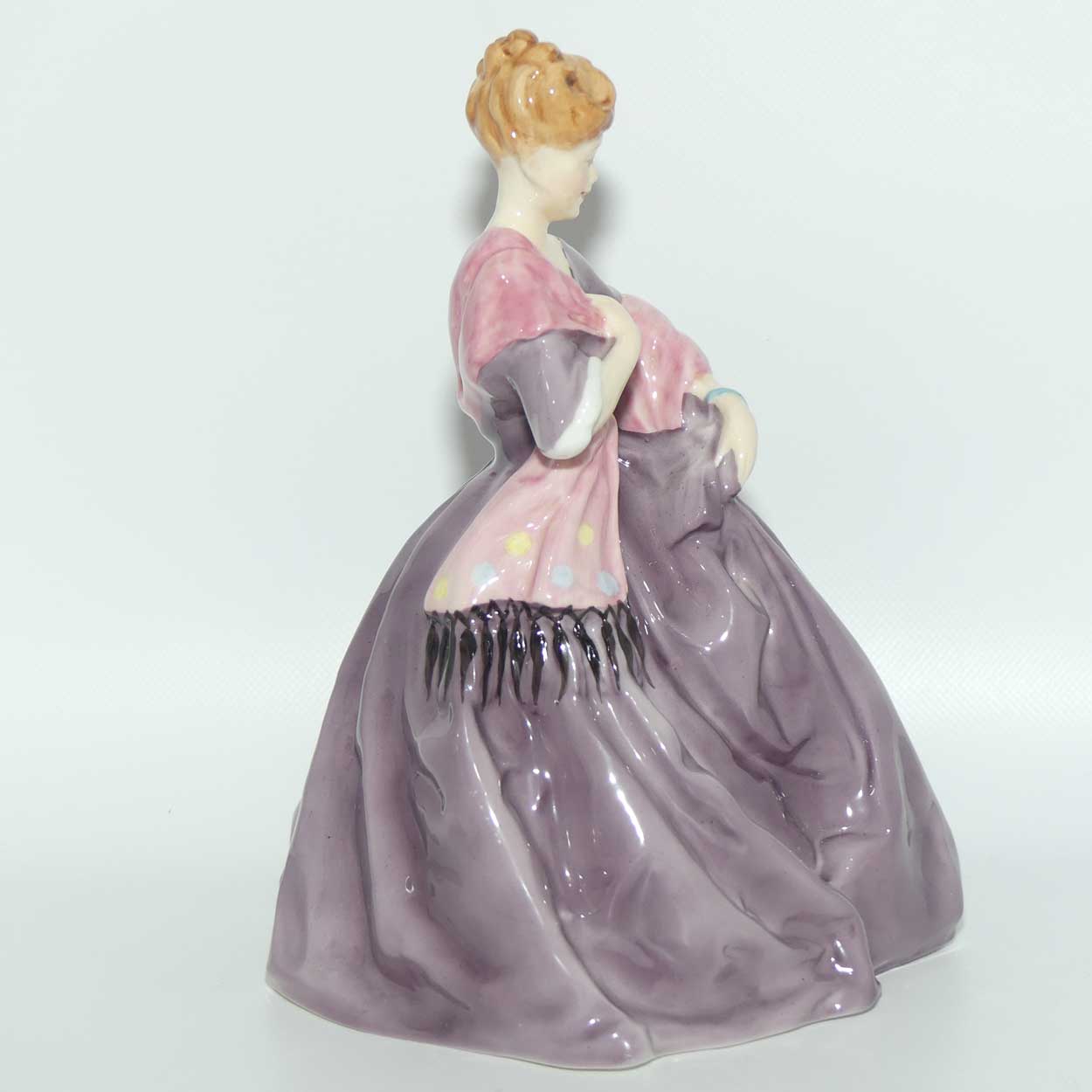 RW3629 Royal Worcester First Dance figure | Mauve