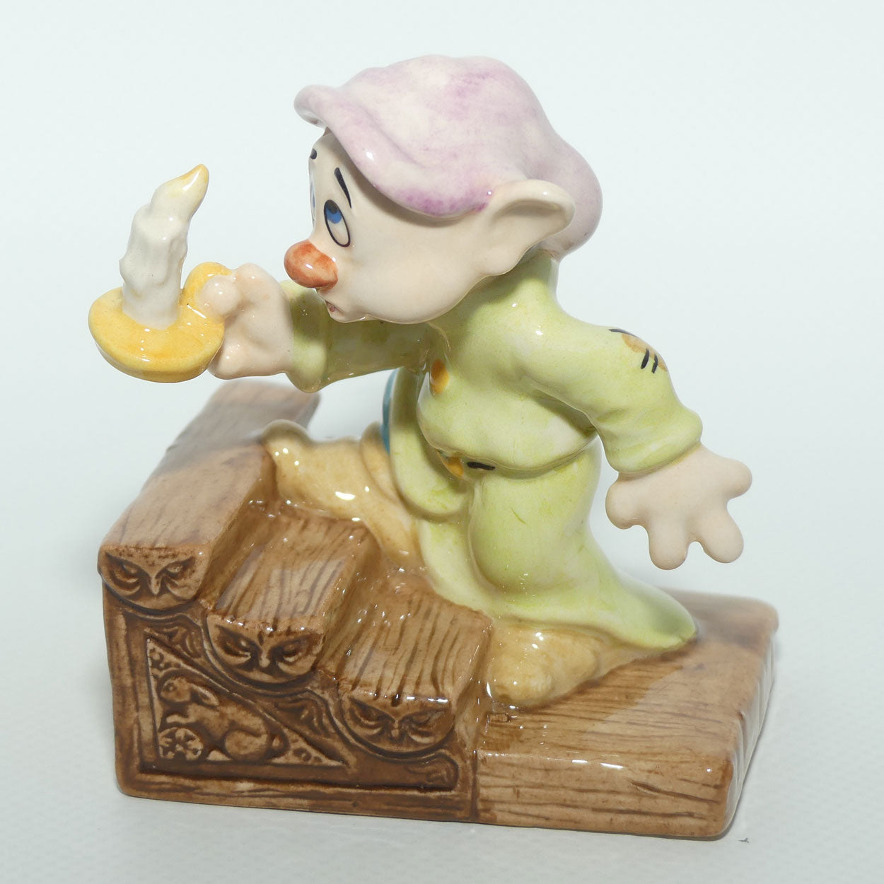 SW17 Royal Doulton Disney Snow White and Seven Dwarfs figure | Dopey by candlelight | boxed