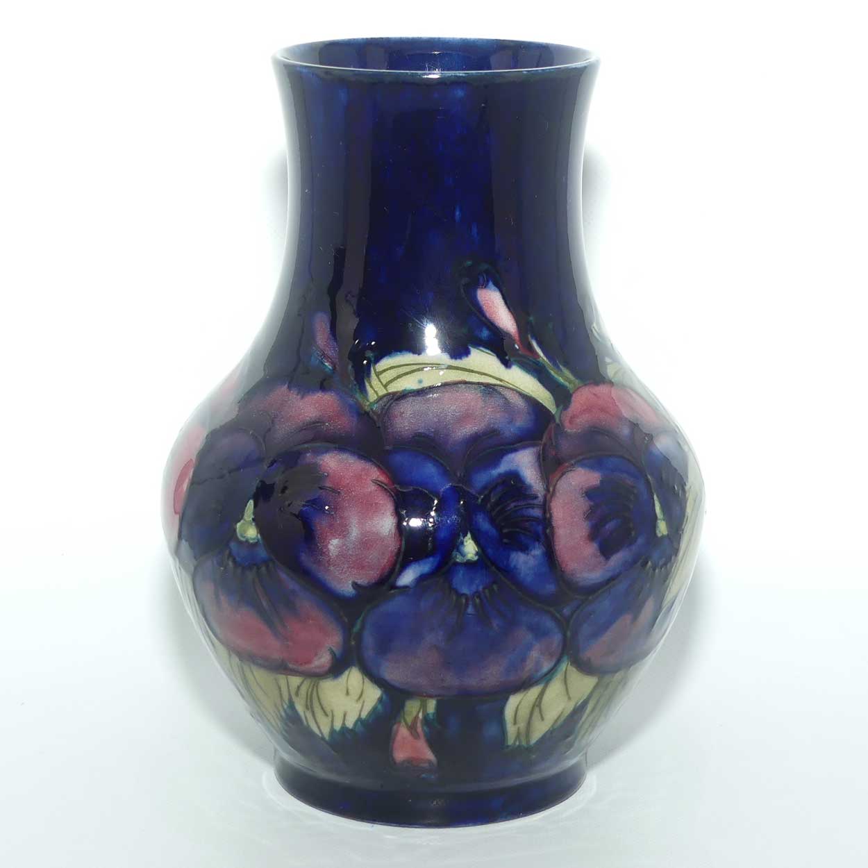 William Moorcroft Pansy 74/7 vase