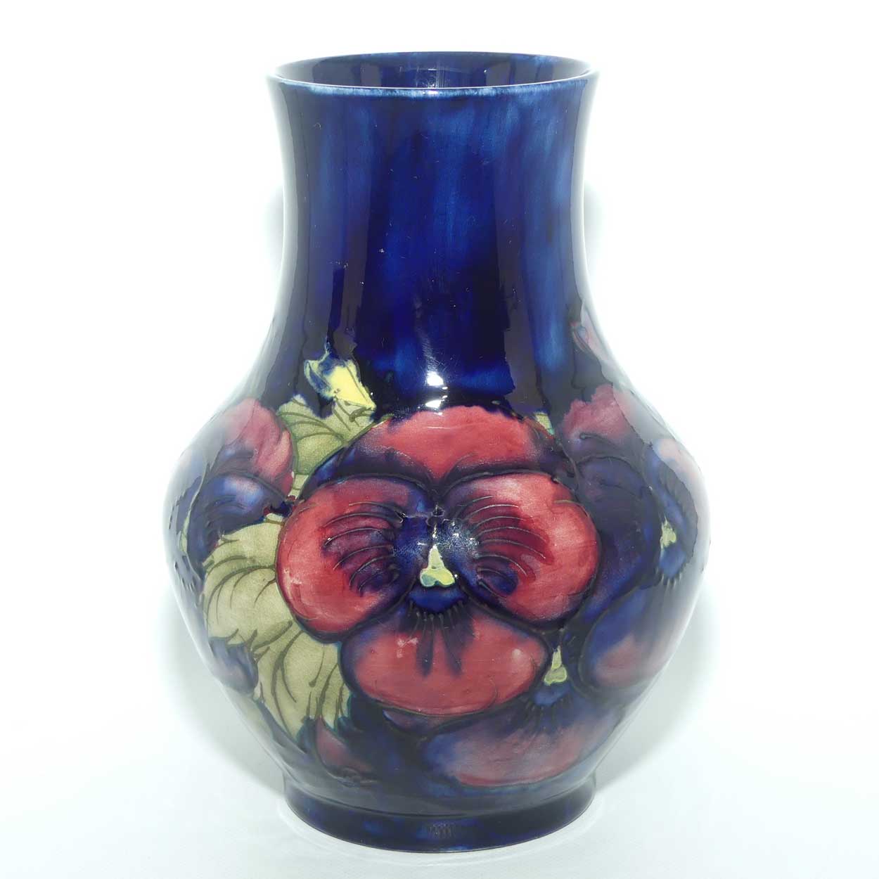 William Moorcroft Pansy 74/7 vase