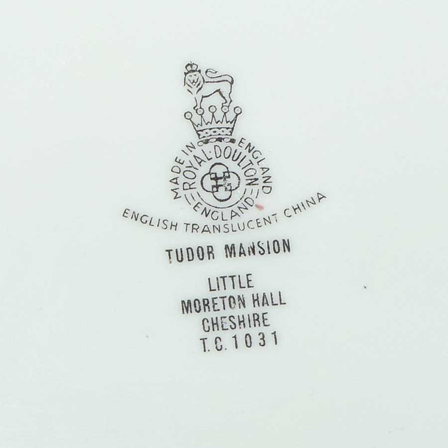 Royal Doulton Historical Britain plate | Tudor Mansion | TC1031