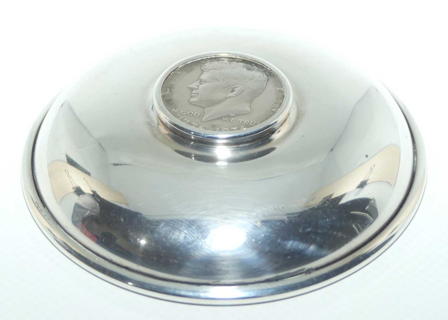 USA Kennedy Half Dollar 1776 - 1976 set in Sterling Silver surround | 48.7g