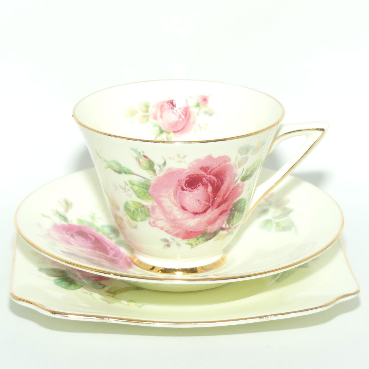 Royal Doulton June Roses tea trio V2192 | #2