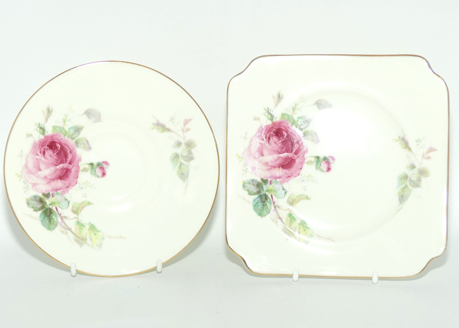Royal Doulton June Roses tea trio V2192 | #2