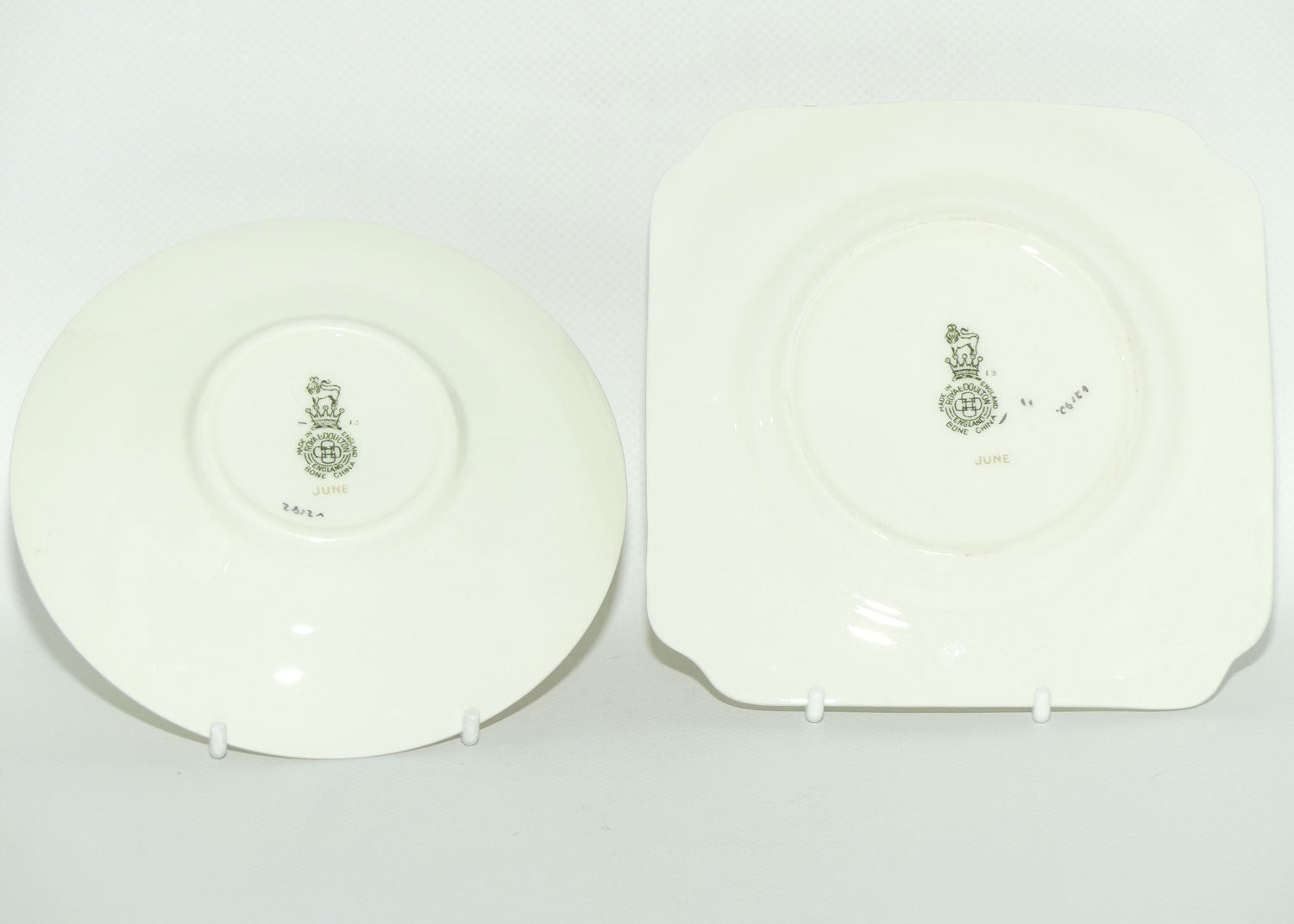 Royal Doulton June Roses tea trio V2192 | #2