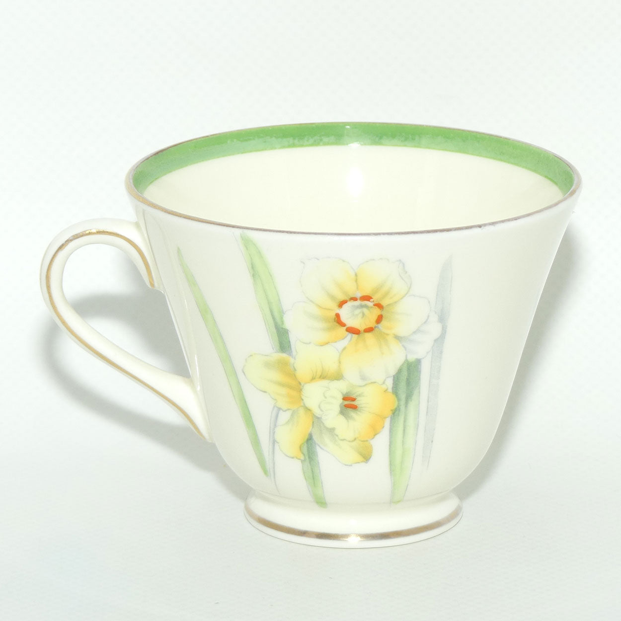 Royal Doulton Daffodil pattern trio | V2372