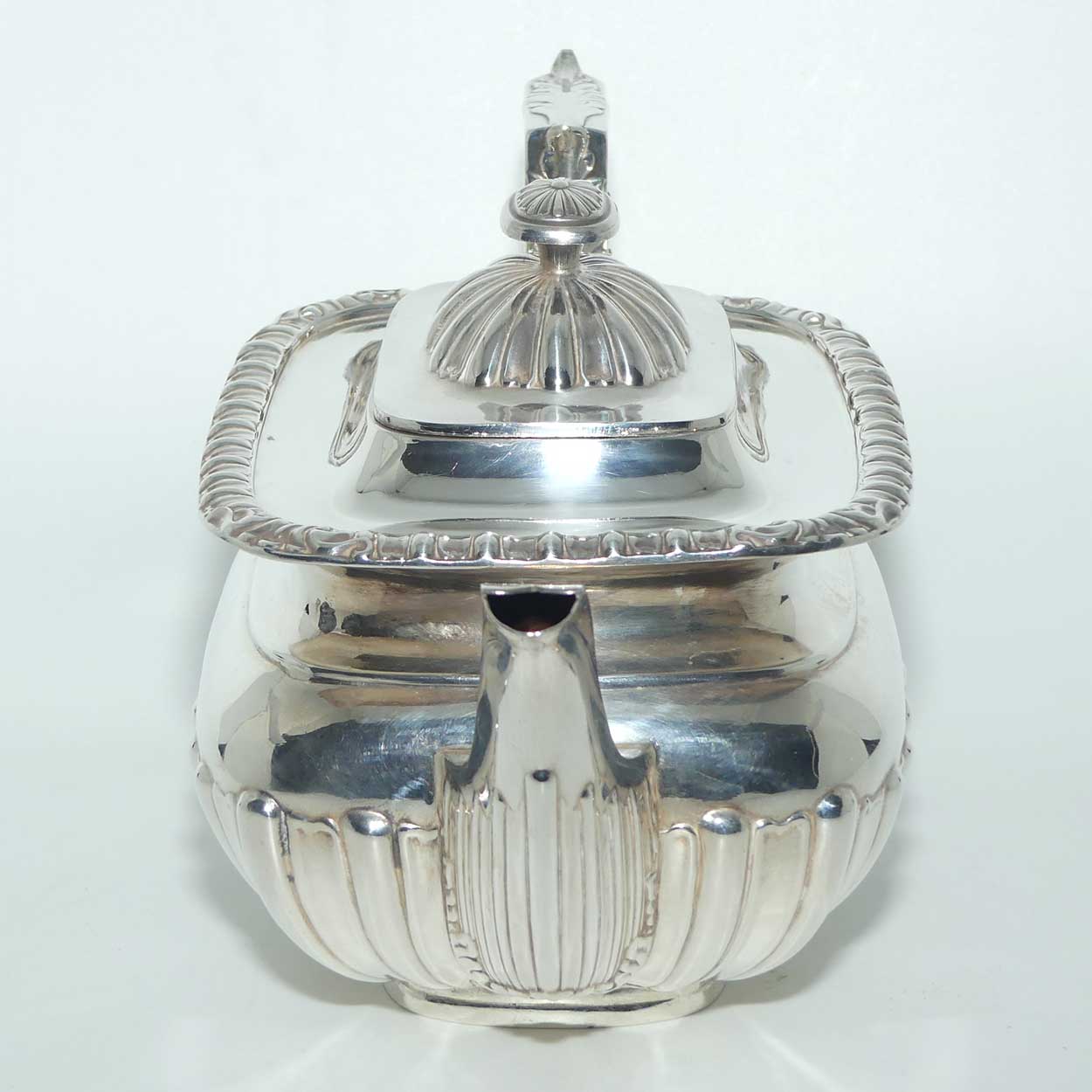 Fine quality WW Harrison & Co EP 3 piece tea service