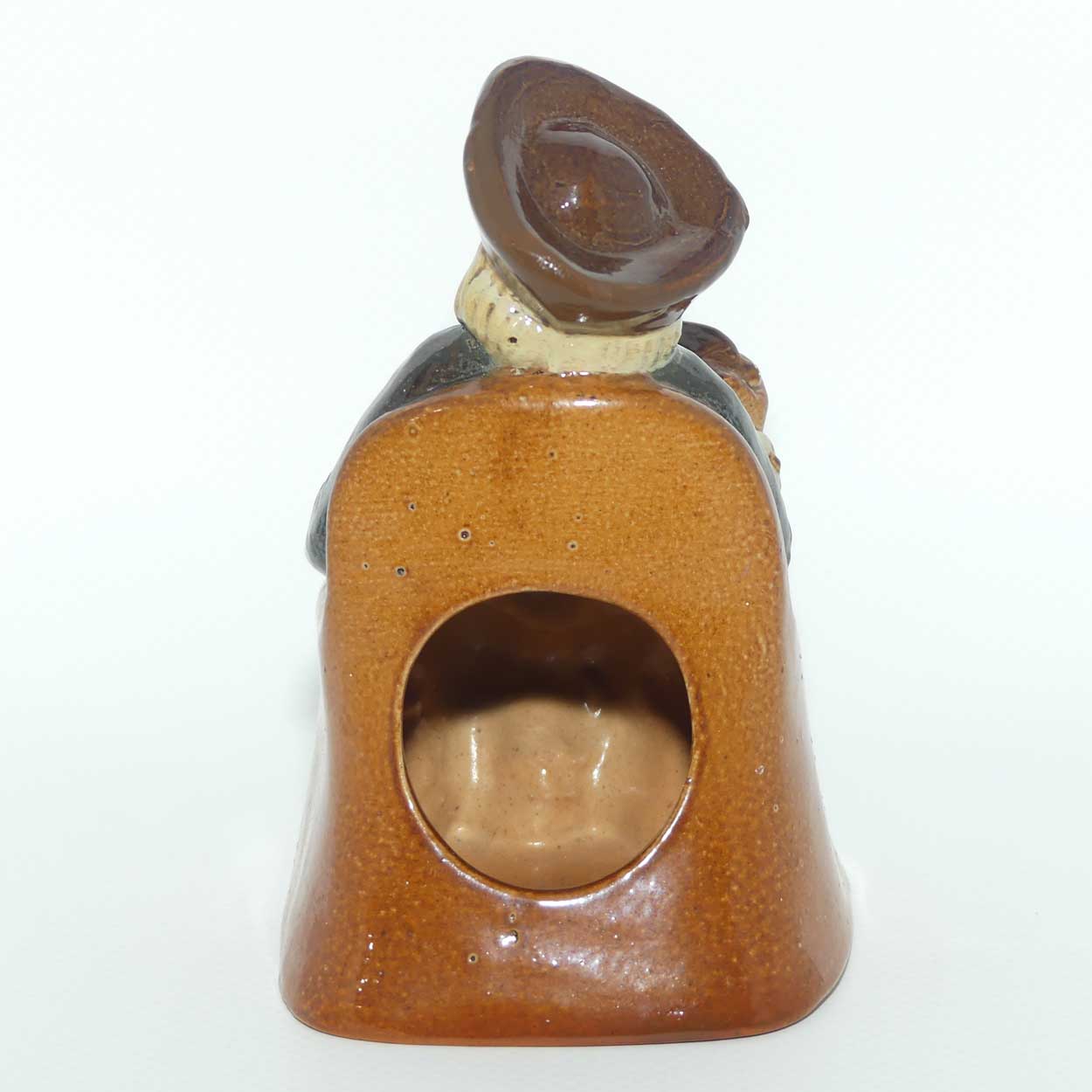 X8586 Royal Doulton Lambeth Harry Simeon Armchair Toby Ashpot | Blue Jacket, Orange Waistcoat and Brown Breeches