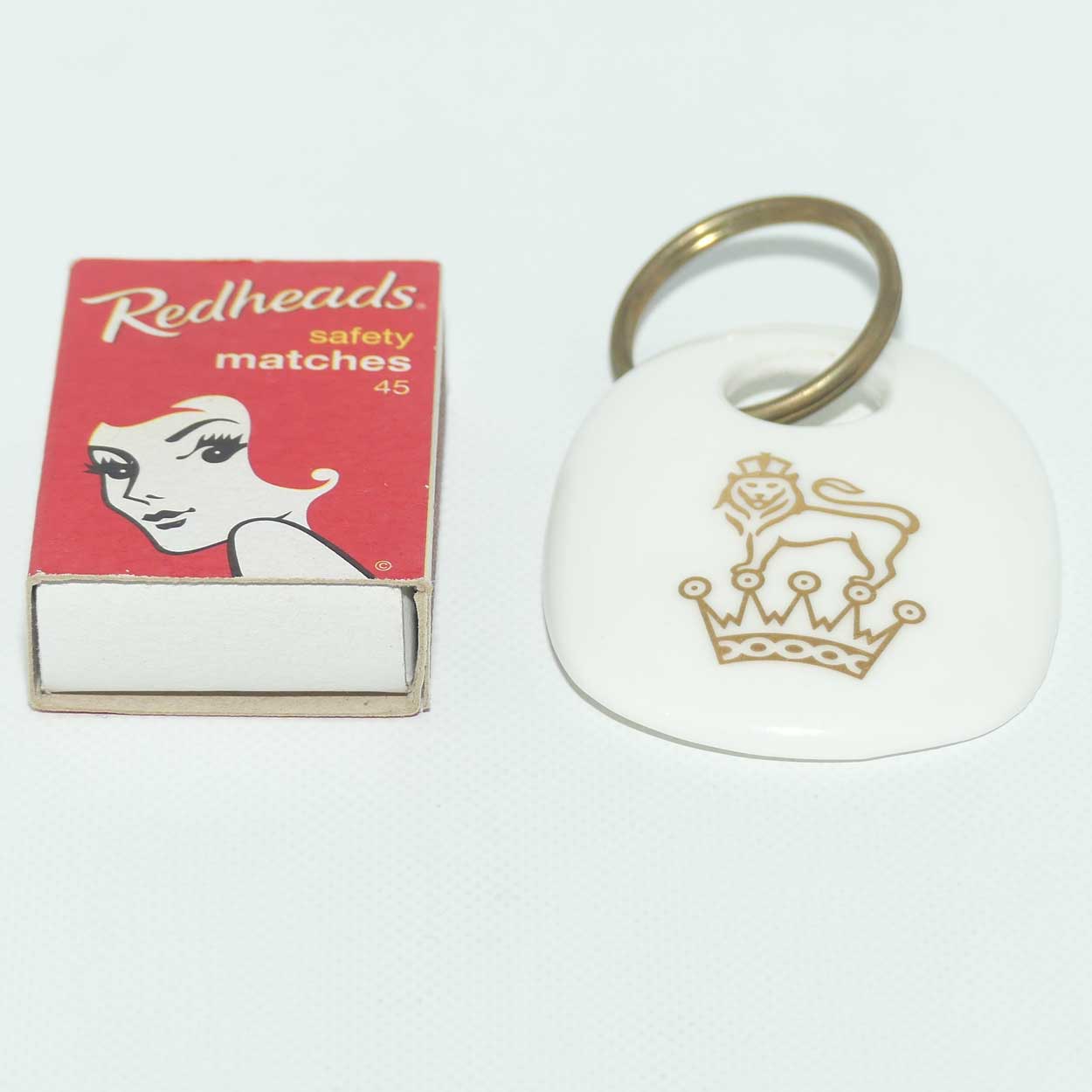 A Royal Doulton Figurine Collectors Keyring | Royal Doulton International Collectors Club 1980 - 1990
