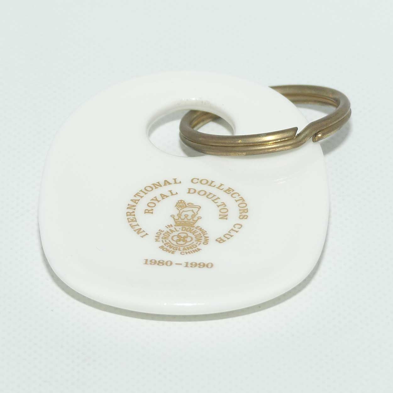 A Royal Doulton Figurine Collectors Keyring | Royal Doulton International Collectors Club 1980 - 1990