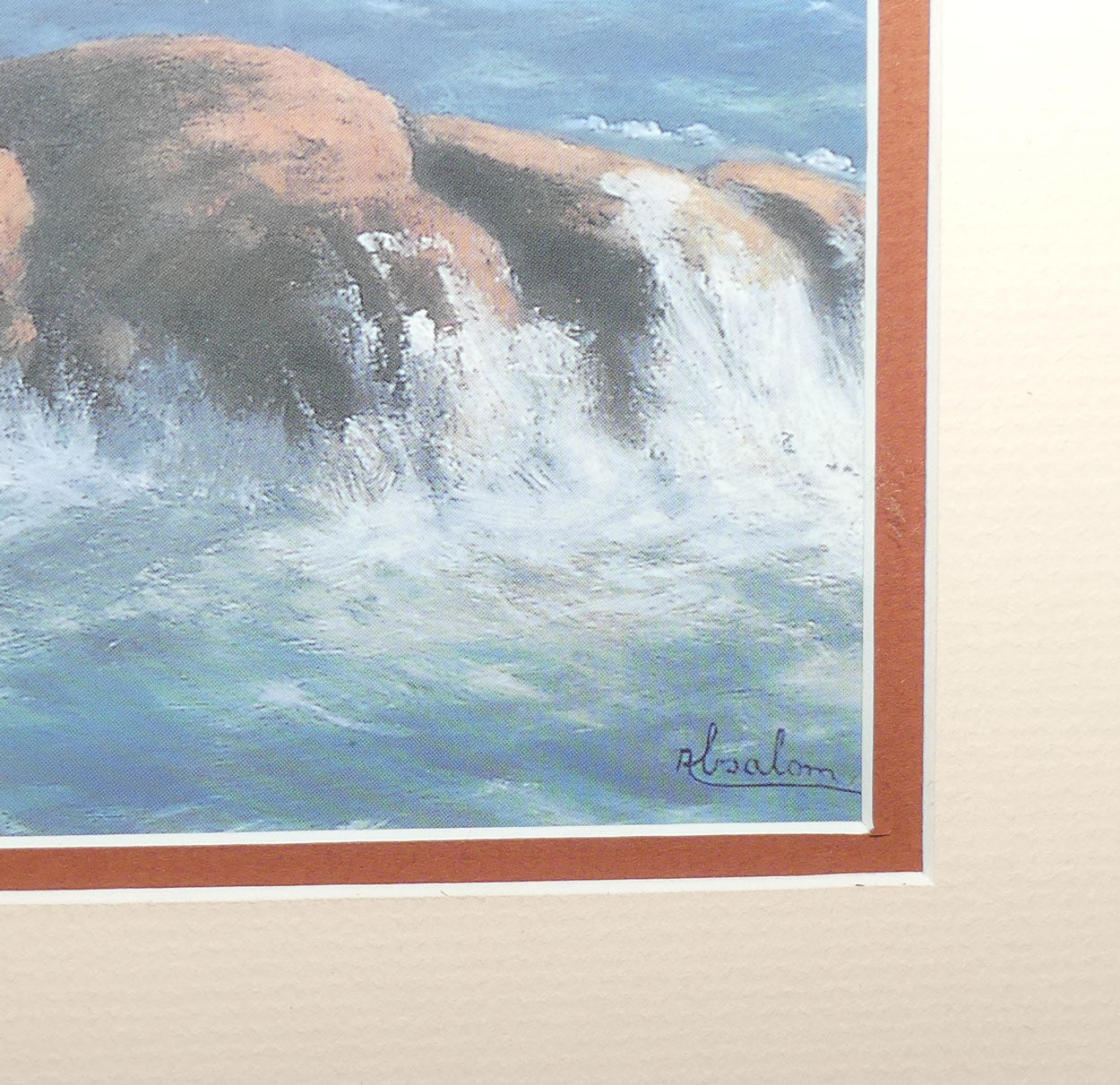 Limited Edition Jack Absalom Print in Gilt Frame | Nantabee | LE14/500 | signed at rear