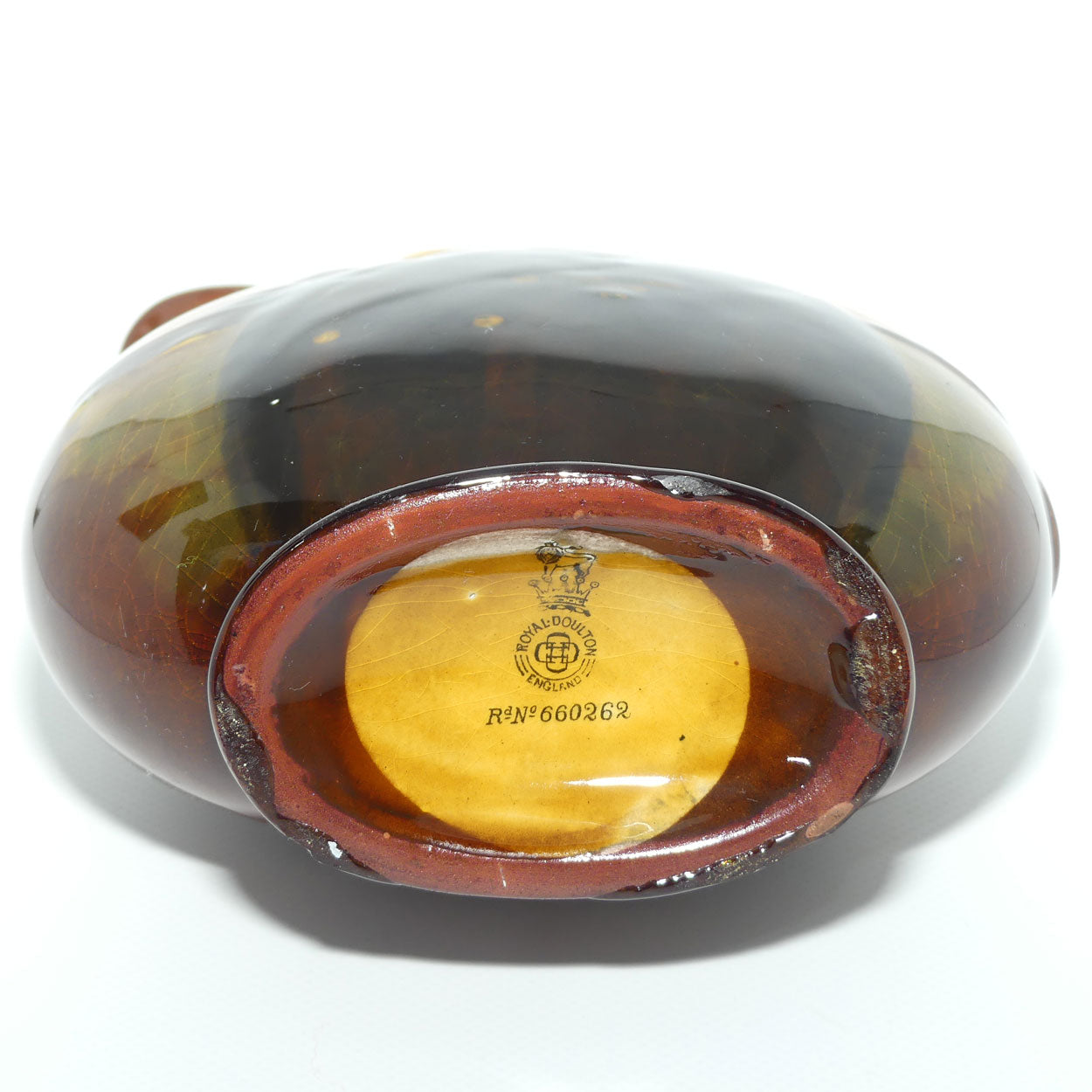 Royal Doulton Kingsware flask | Admiral of the Fleet | Admiral Beatty | Dewars