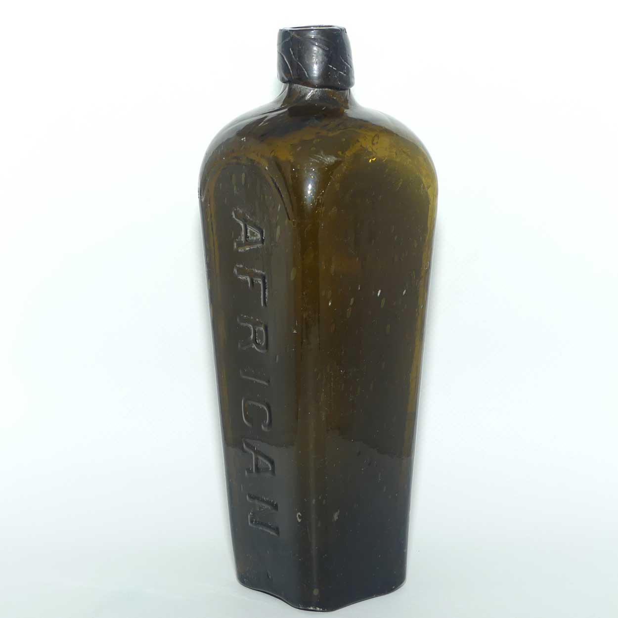Antique African Dutch Gin Case Bottle | #1