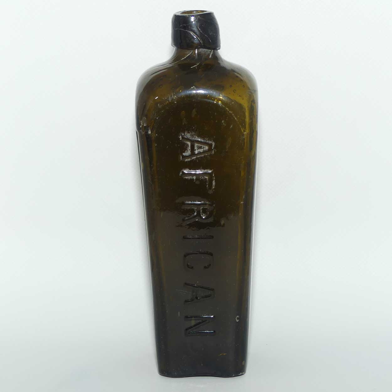 Antique African Dutch Gin Case Bottle | #1