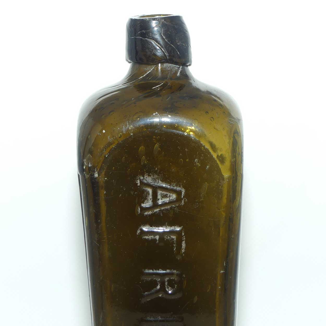 Antique African Dutch Gin Case Bottle | #1