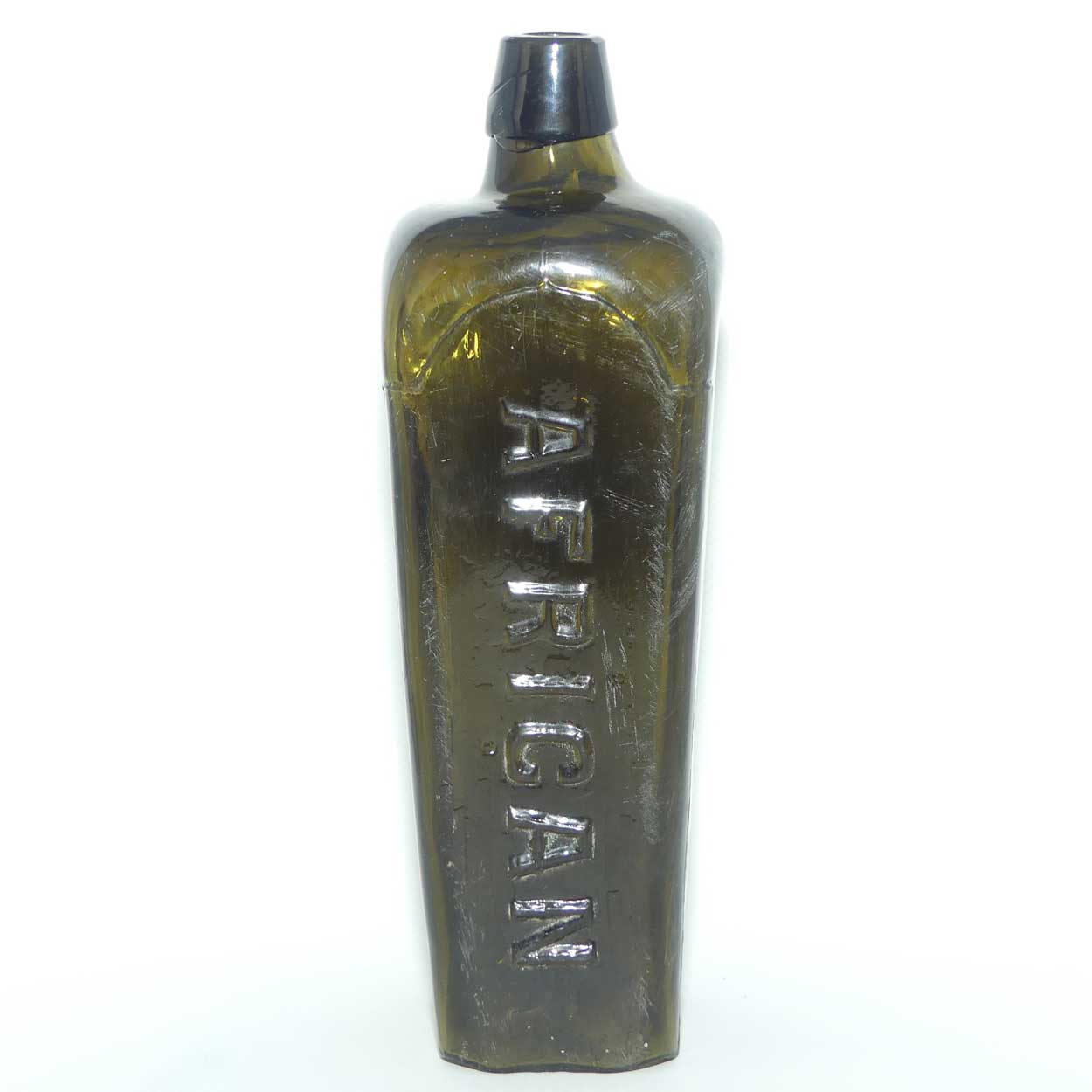 Antique African Dutch Gin Case Bottle | #3