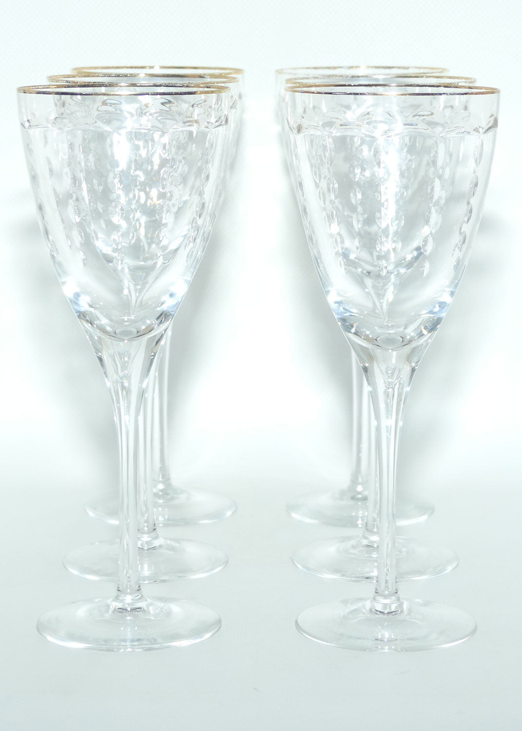Waterford Crystal Marquis set of 6 Aillion Goblets | 20cm tall | boxed