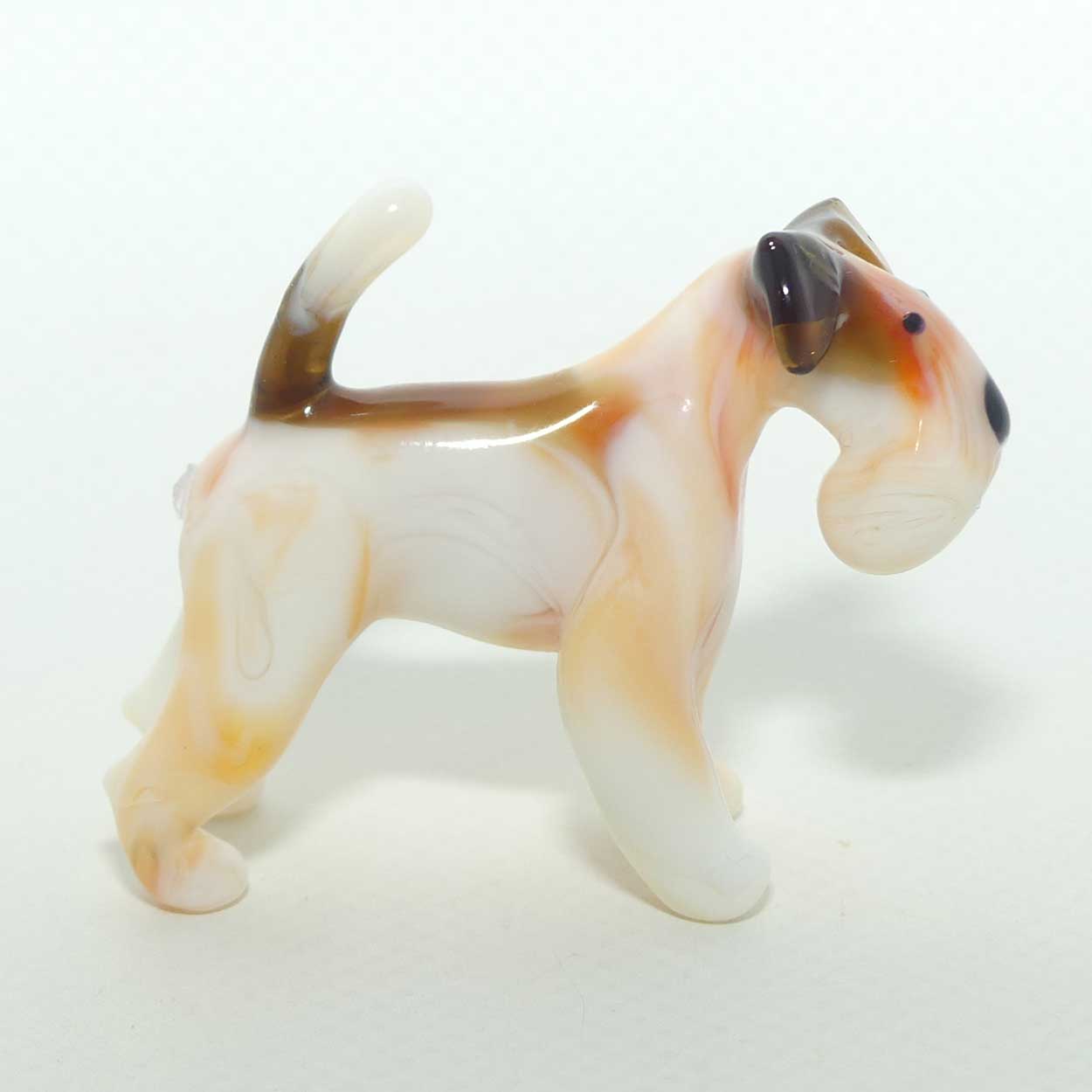 Fine quality Russian Lampwork Glass Airedale Terrier
