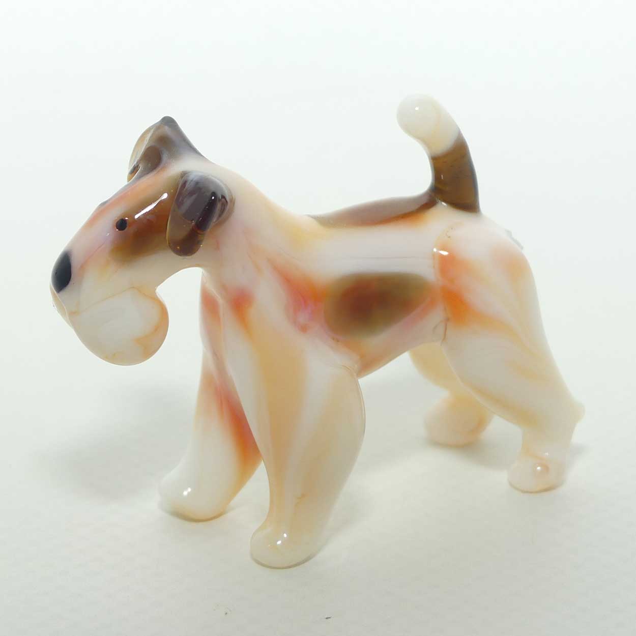 Fine quality Russian Lampwork Glass Airedale Terrier