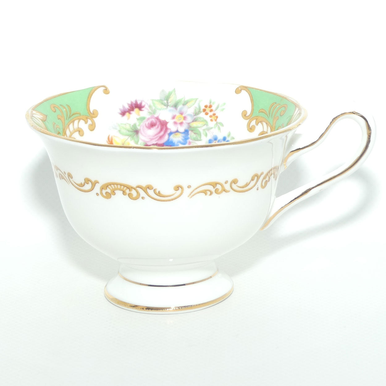 Royal Albert Bone China Albany Green trio | Avon Shape