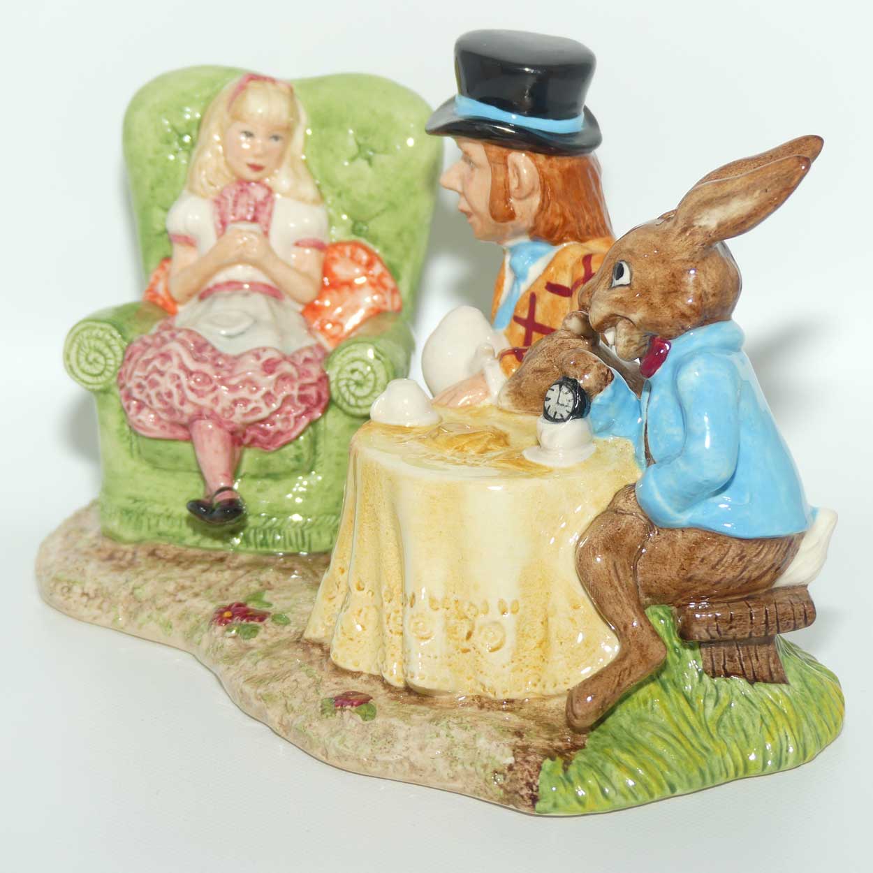 LC1 Beswick Alice in Wonderland The Mad Hatter's Tea Party tableau (Ltd Ed)