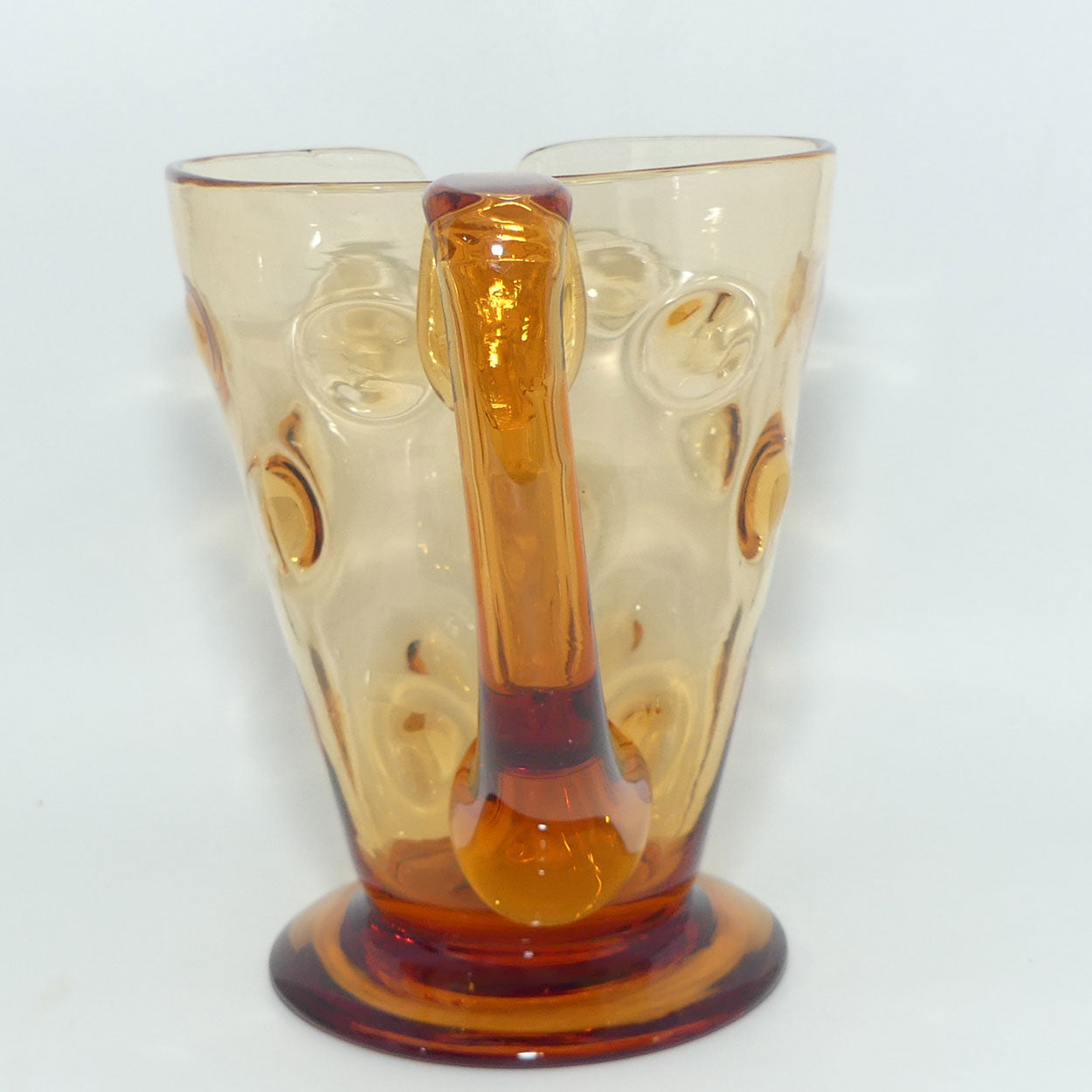 Honey Amber Crystal water jug | Dot design
