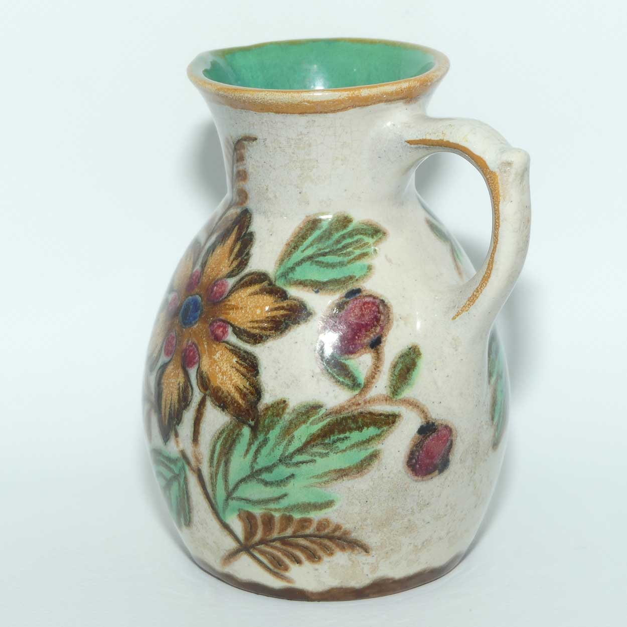 Gouda Pottery Holland Ambo pattern jug
