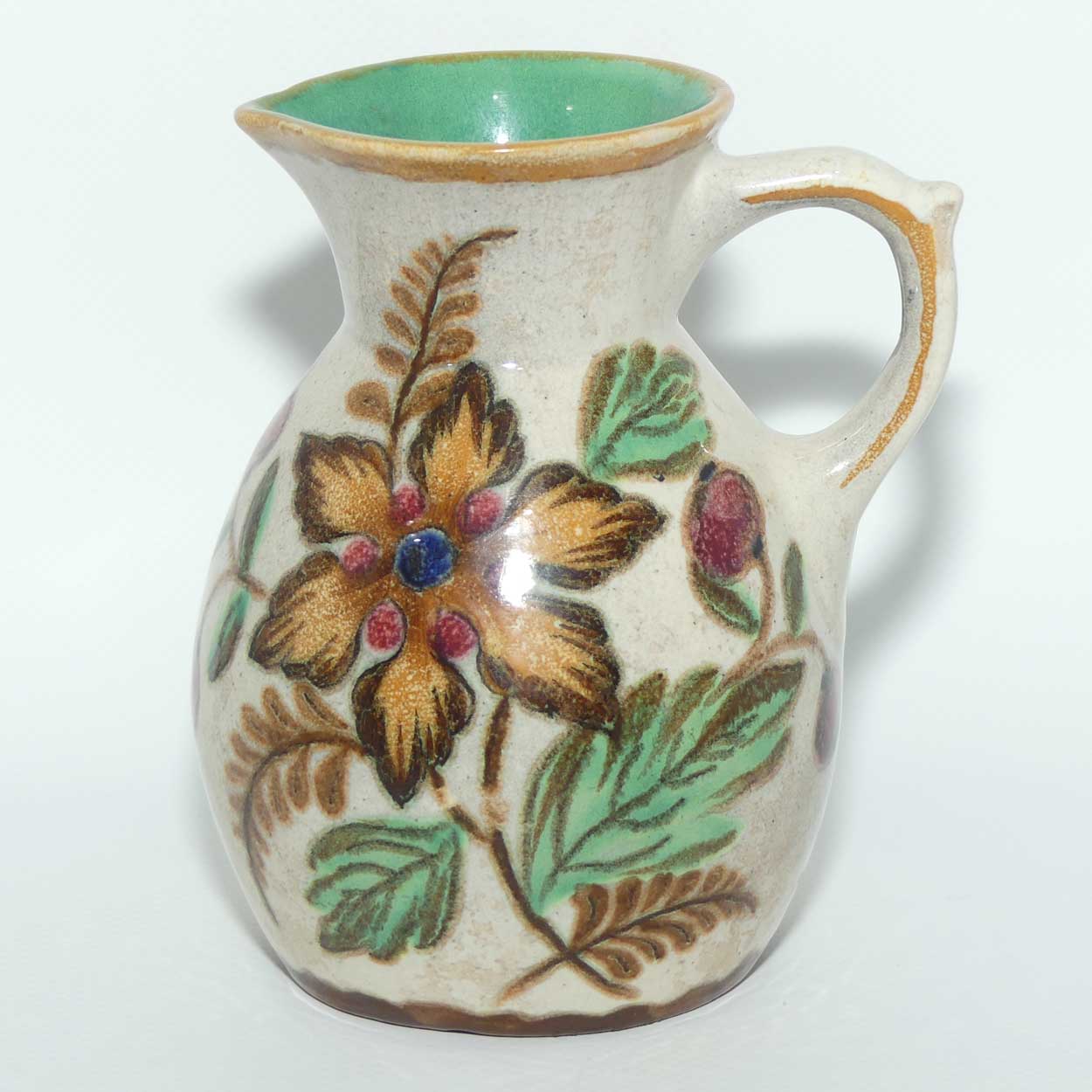 Gouda Pottery Holland Ambo pattern jug