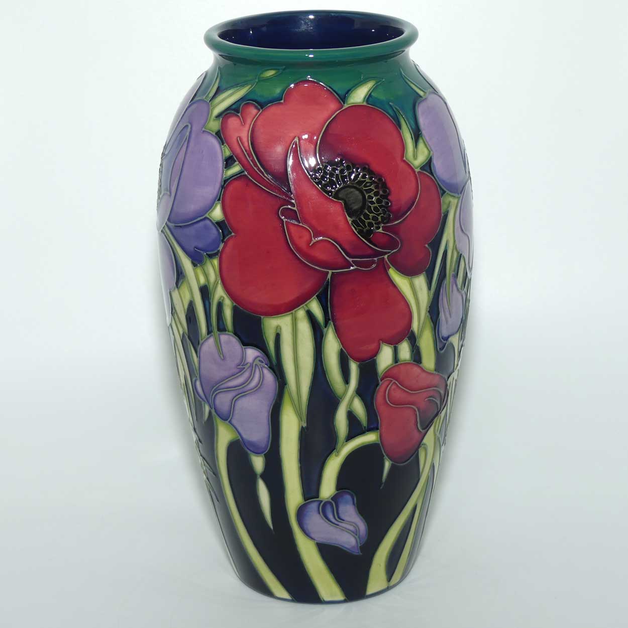 Moorcroft Anemone Tribute 393/10 vase