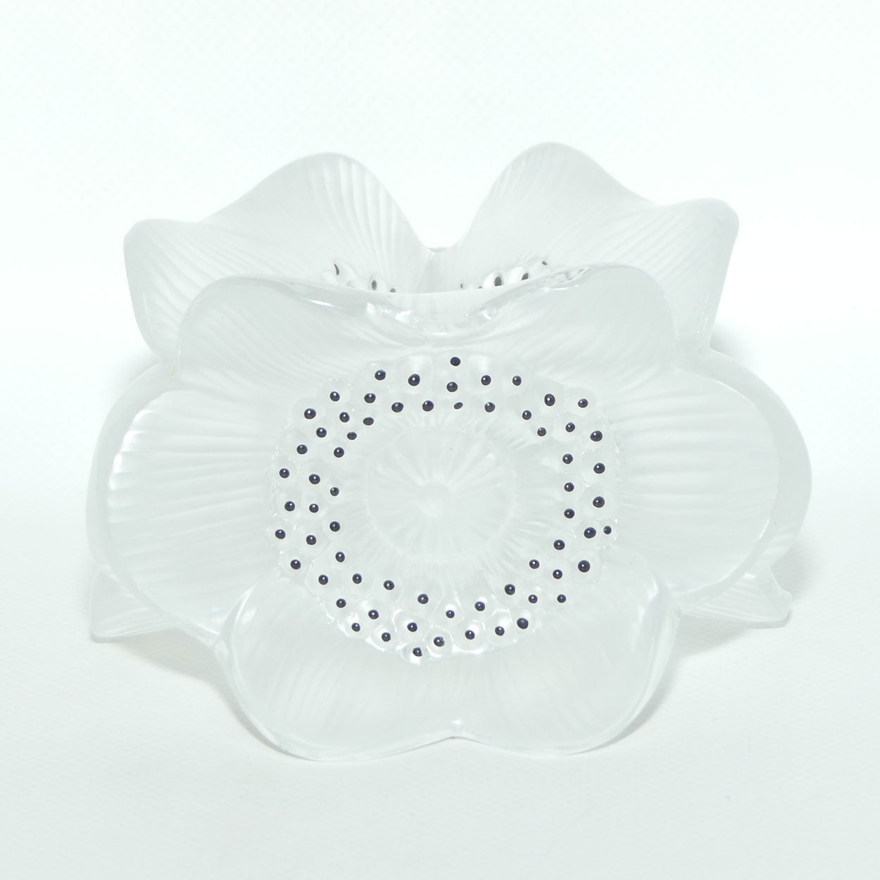 Lalique France Anemone Candle Holder