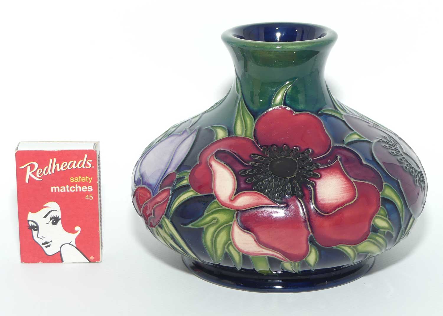 Moorcroft Anemone Tribute 32/5 vase | Silver Line Second