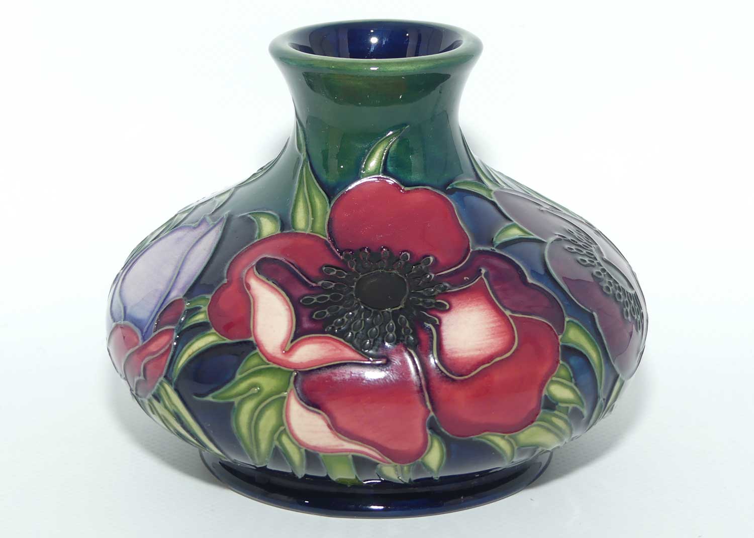 Moorcroft Anemone Tribute 32/5 vase | Silver Line Second