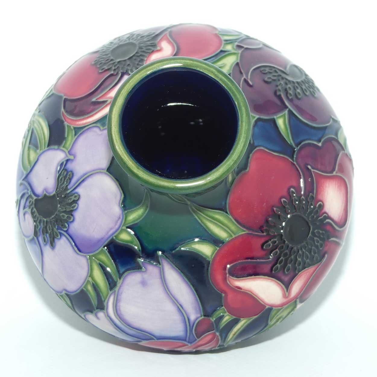 Moorcroft Anemone Tribute 32/5 vase | Silver Line Second