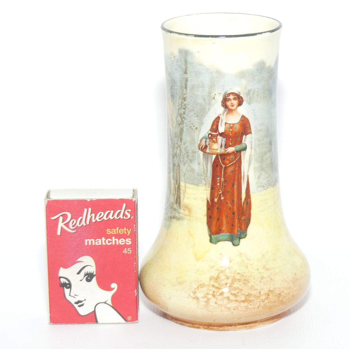 Royal Doulton Shakespearean Anne Page vase D3596