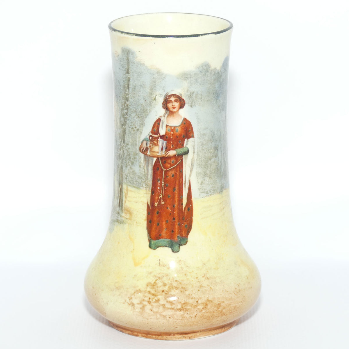 Royal Doulton Shakespearean Anne Page vase D3596