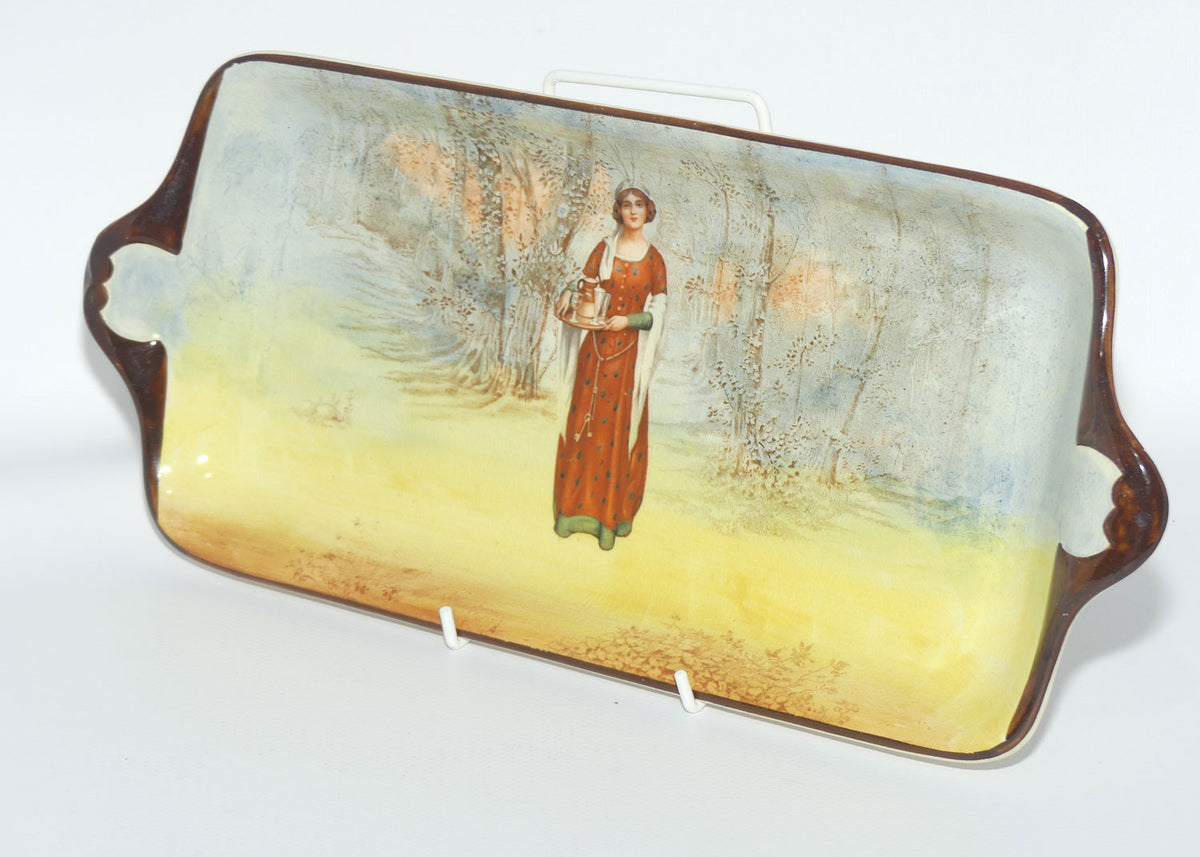 Royal Doulton Shakespearean Anne Page large sandwich tray D3596