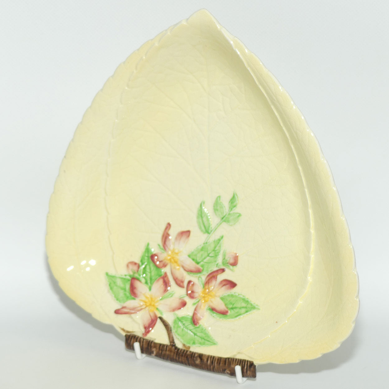 Carlton Ware Apple Blossom large triangle dish | Shape 1617/9