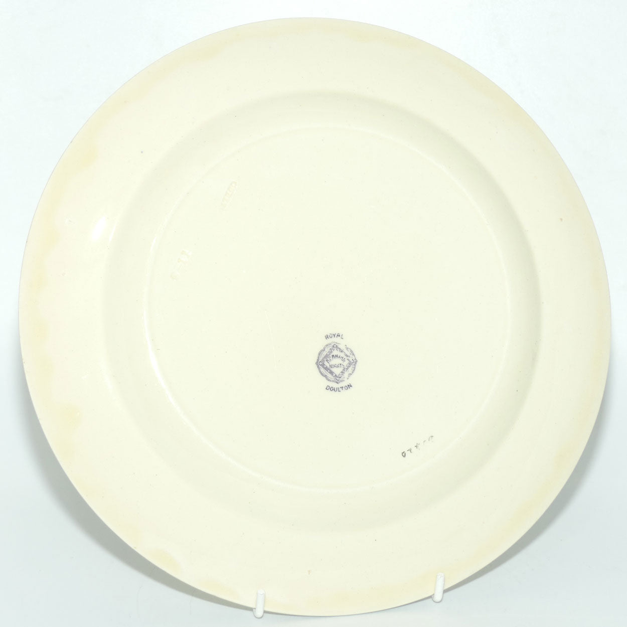 Royal Doulton Arabian Nights The Arrival of the Unknown Princess plate D3420