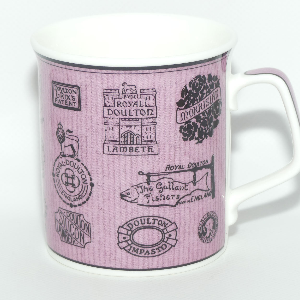 Royal Doulton Sir Henry Doulton 1897 - 1997 Archive mug | Mauve | boxed