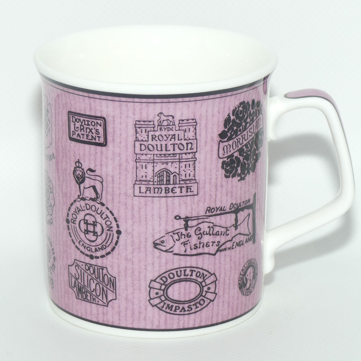 Royal Doulton Sir Henry Doulton 1897 - 1997 Archive mug | Mauve | boxed