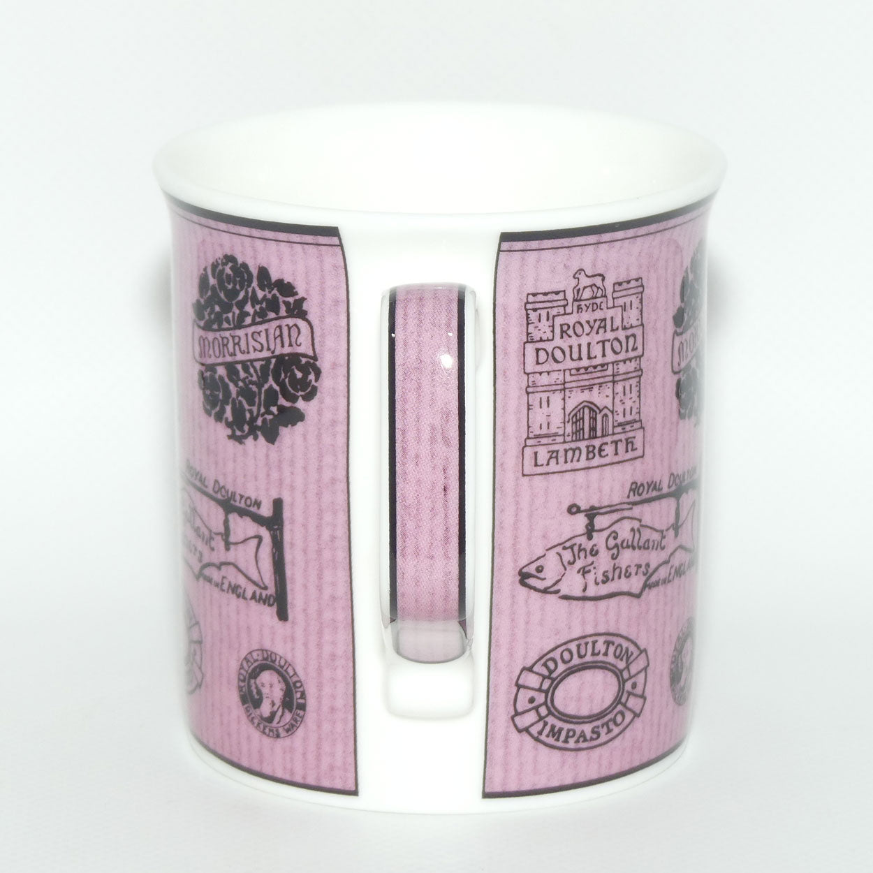 Royal Doulton Sir Henry Doulton 1897 - 1997 Archive mug | Mauve | boxed #2