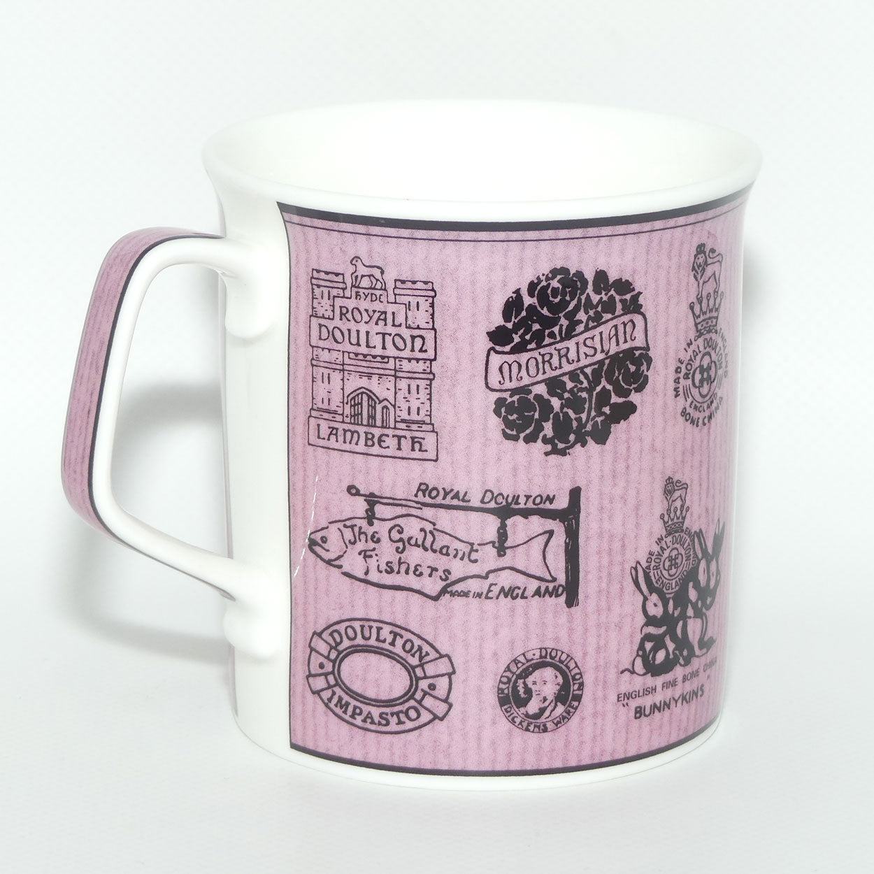 Royal Doulton Sir Henry Doulton 1897 - 1997 Archive mug | Mauve | boxed #2