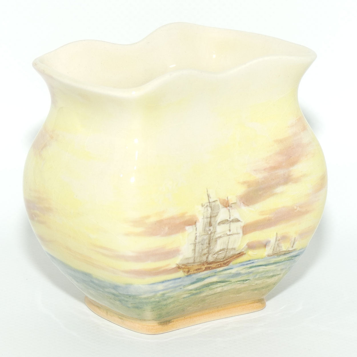 Royal Doulton Famous Ships Ark Royal small vase D5957 | #1