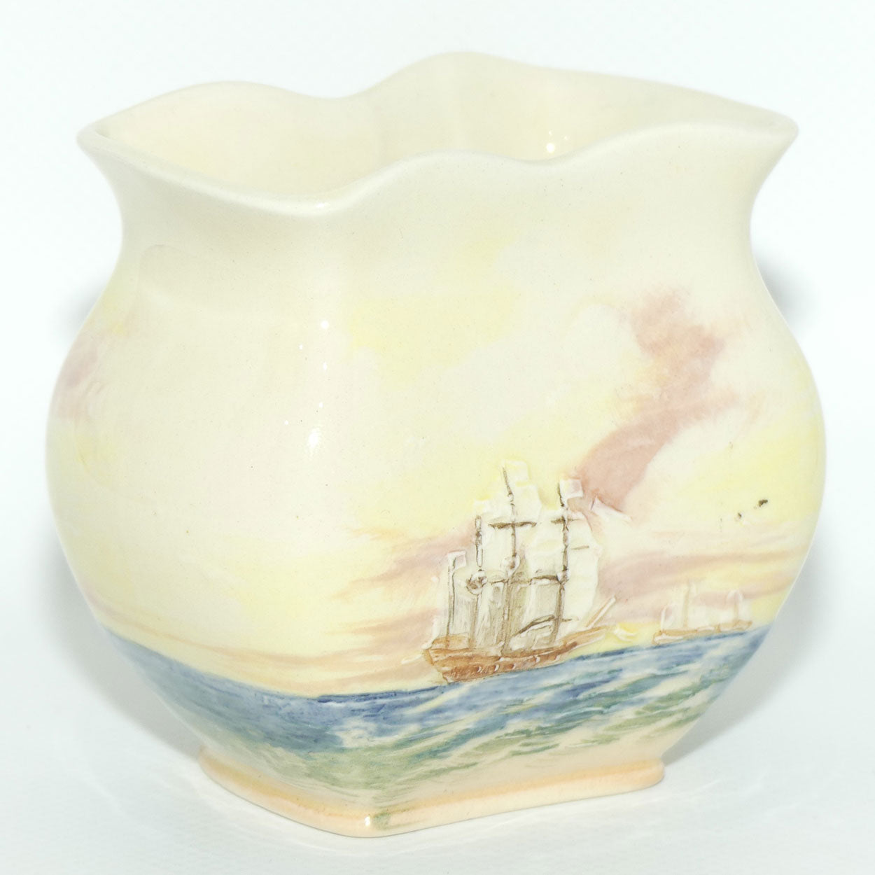 Royal Doulton Famous Ships Ark Royal small vase D5957 | #2